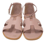 Hermes Santorini Sandals Pink 35 — view 8