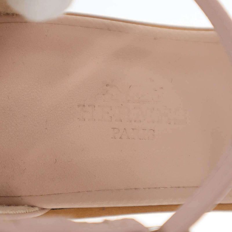 Hermes Santorini Sandals Pink 35 — view 6