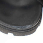 Prada Triangle Lo Velcro Strap Sandals 2 X3129 Black 8 — view 8