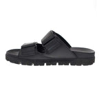 Prada Triangle Lo Velcro Strap Sandals 2 X3129 Black 8 — view 2