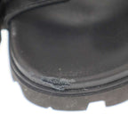 Prada Triangle Lo Velcro Strap Sandals 2 X3129 Black 8 — view 7