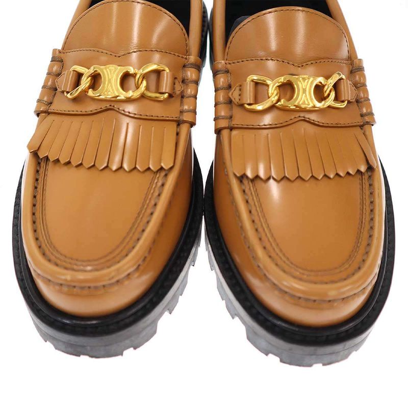 Celine 22 SS Margaret Chunky Loafer Camel Brown 36 — view 5