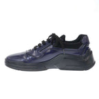 Prada Polarius Leather Sneakers Navy 7 1 2 — view 2