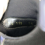 Prada Polarius Leather Sneakers Navy 7 1 2 — view 6