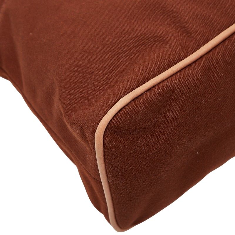 Hermes Bolide Pouch GM Brown Cotton — view 5