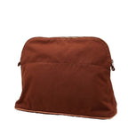 Hermes Bolide Pouch GM Brown Cotton — view 2