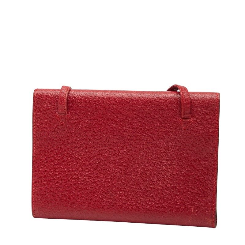 Gucci Wallet 030 281 0688 Red Leather — view 2