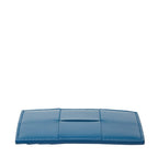 Bottega Veneta Maxi Card Case Pass Blue Leather — view 4