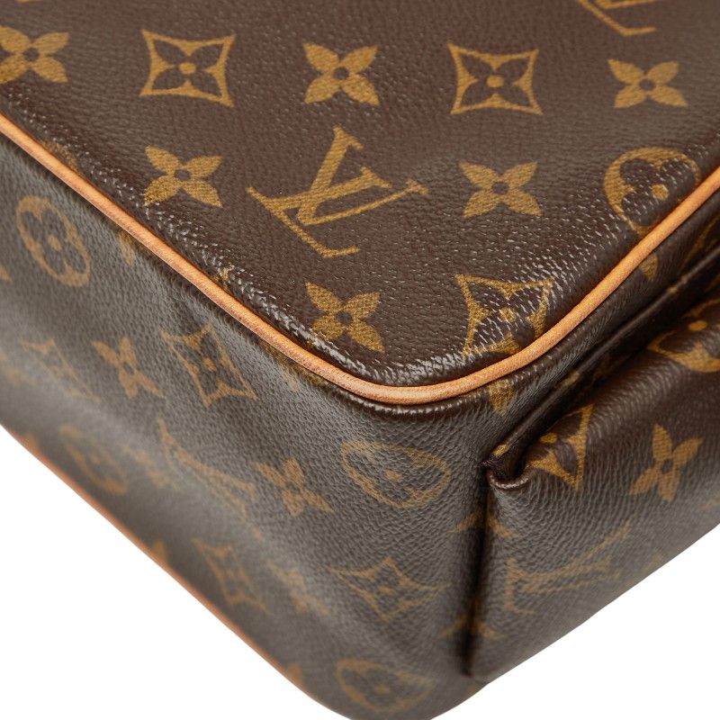 Louis Vuitton Exantri Cite Brown Leather — view 6