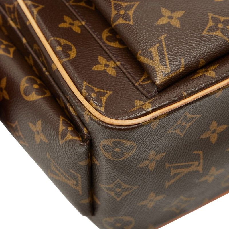 Louis Vuitton Exantri Cite Brown Leather — view 5