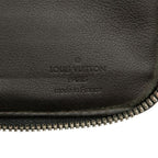 Louis Vuitton Damier Jean Ron Gippe Round Zipper Long Wallet Noir Black — view 6