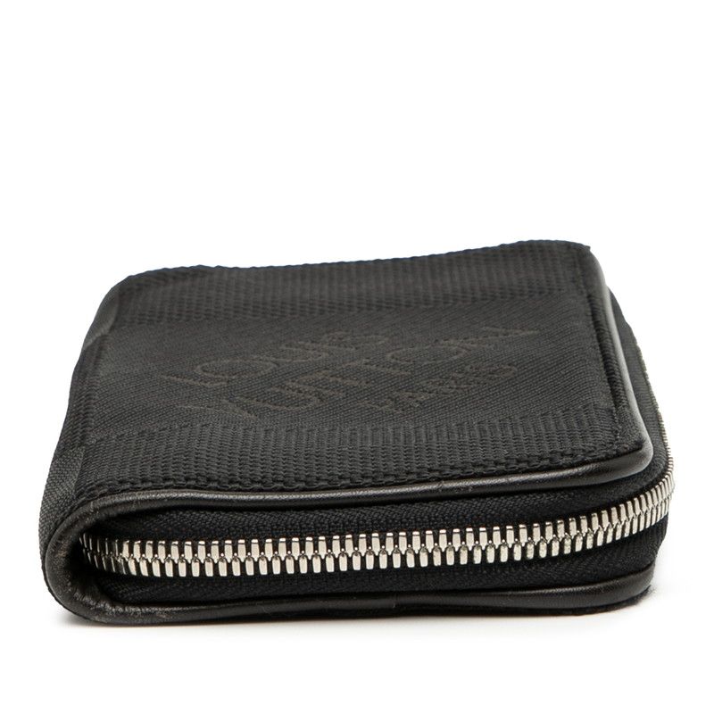 Louis Vuitton Damier Jean Ron Gippe Round Zipper Long Wallet Noir Black — view 3