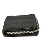 Louis Vuitton Damier Jean Ron Gippe Round Zipper Long Wallet Noir Black — view 3