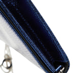 Dior Chain Bag Blue Leather — view 9