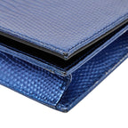 Dior Chain Bag Blue Leather — view 4