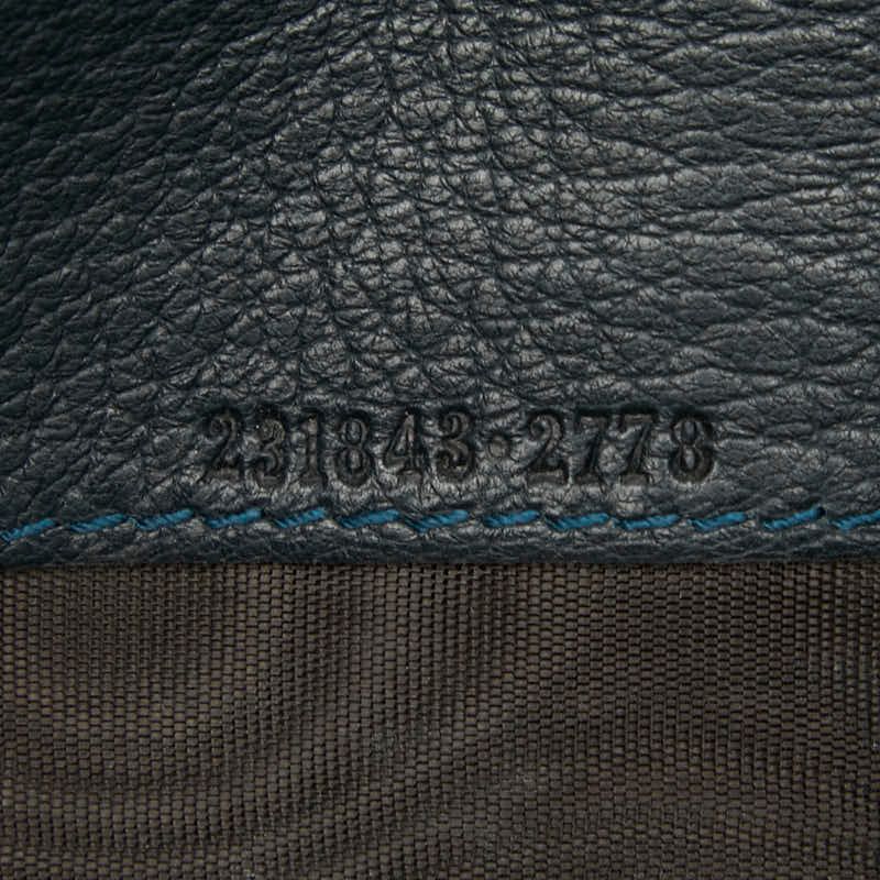 Gucci G Navy Leather — view 8
