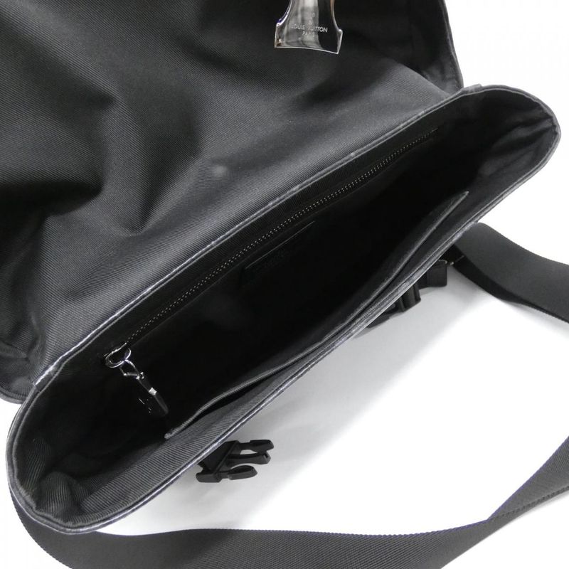 Louis Vuitton Monogram Eclipse Messenger Voyage PM Shoulder Bag — view 6
