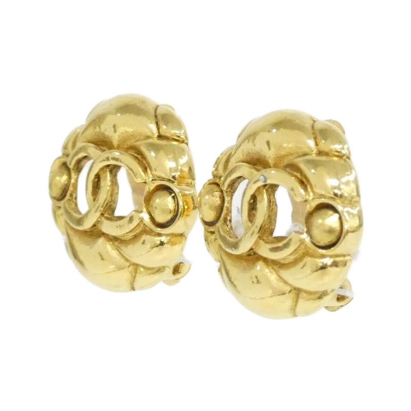 Chanel Classic Gold Earrings — view 3