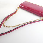 Louis Vuitton Vernis Clutch Anna Shoulder Bag — view 5