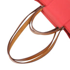 Hermes Cabas UK PM 2-Way Toile Officier Canvas Tote Bag Red — view 7