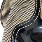 Fendi Chameleon Patent Leather Handbag 8 Black — view 3