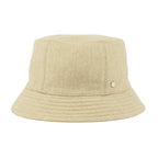 Hermes Cashmere Calvi Serie Button Bucket Hat N Size 56 Beige — view 4