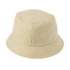 Hermes Cashmere Calvi Serie Button Bucket Hat N Size 56 Beige — view 6
