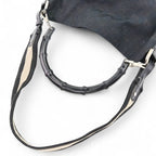 Gucci Bamboo GG Canvas 2-Way Handbag One Shoulder Bag 4058 Black Men — view 5