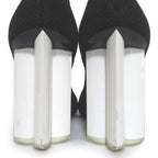 Louis Vuitton Silhouette Line Knit Ankle Boots Short Size 34 — view 5