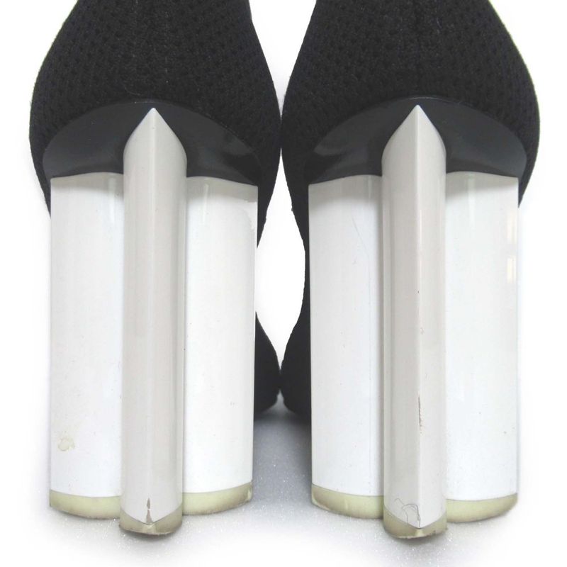 Louis Vuitton Silhouette Line Knit Ankle Boots Short Size 34 — view 5