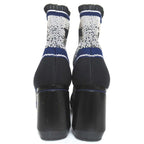 Prada Knit Sock Boots Ankle Short Size 36.5 Black — view 3
