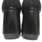 Prada Knit Sock Boots Ankle Short Size 36.5 Black — view 4