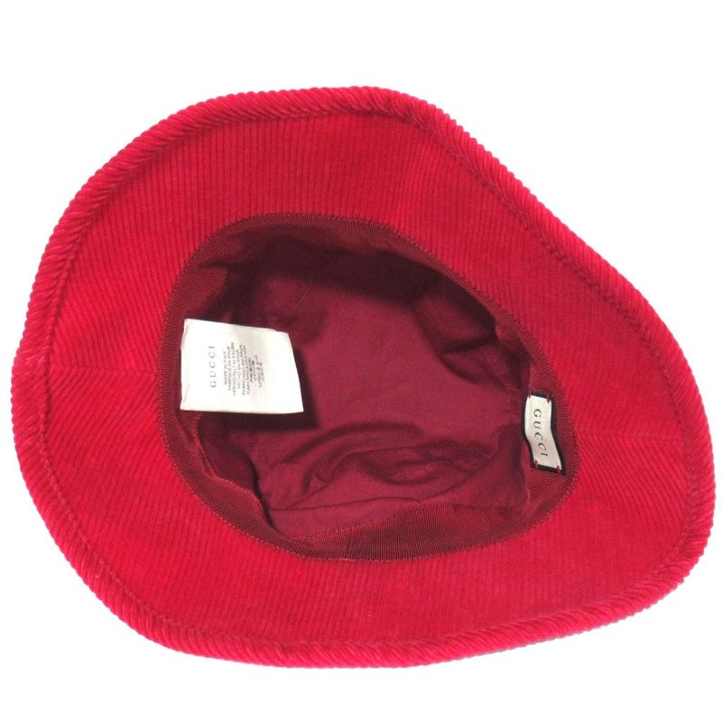 Gucci Orgasmique Corduroy Fedora Hat Bucket L Size 59 — view 4