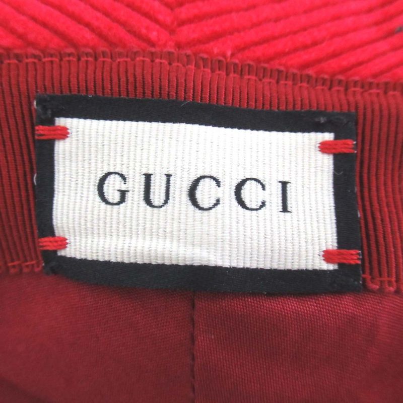 Gucci Orgasmique Corduroy Fedora Hat Bucket L Size 59 — view 7