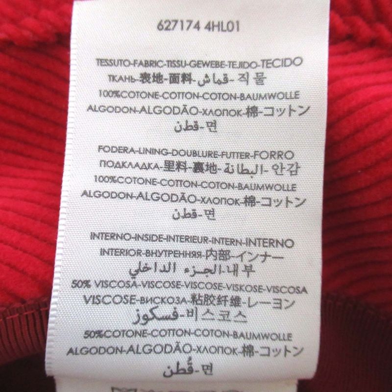 Gucci Orgasmique Corduroy Fedora Hat Bucket L Size 59 — view 6