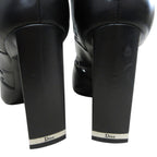 Christian Dior Tattoo Cutwork Open Toe Leather Booties Sandals 35 1/2 D Equivalen — view 7