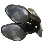 Christian Dior Tattoo Cutwork Open Toe Leather Booties Sandals 35 1/2 D Equivalen — view 4