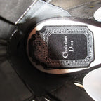 Christian Dior Tattoo Cutwork Open Toe Leather Booties Sandals 35 1/2 D Equivalen — view 6