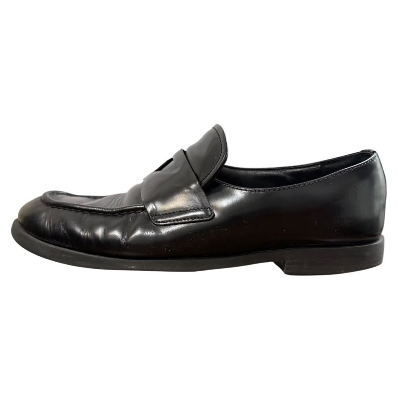 Prada Leather Loafer Dnc725 Size 39 Black — view 4