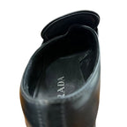 Prada Leather Loafer Dnc725 Size 39 Black — view 9
