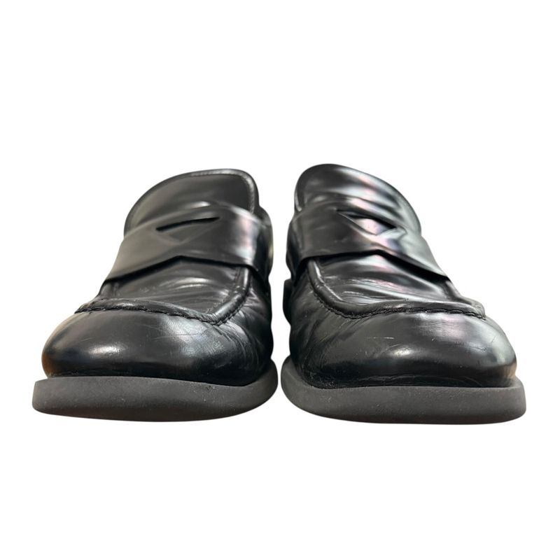 Prada Leather Loafer Dnc725 Size 39 Black — view 2