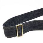 Chanel Sparkling Denim Shoulder Bag Messenger Indigo Blue — view 5