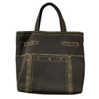 Yves Saint Laurent Rive Gauche Canvas Tote — view 2