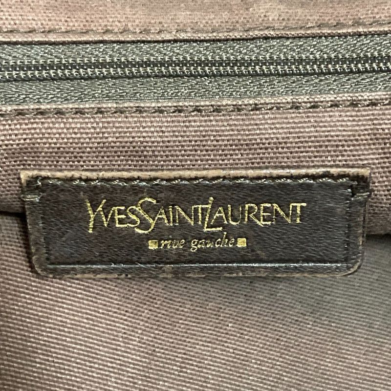 Yves Saint Laurent Rive Gauche Canvas Tote — view 7