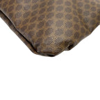 Celine Macadam Pattern Tote Handbag Leather Brown Men Women — view 3