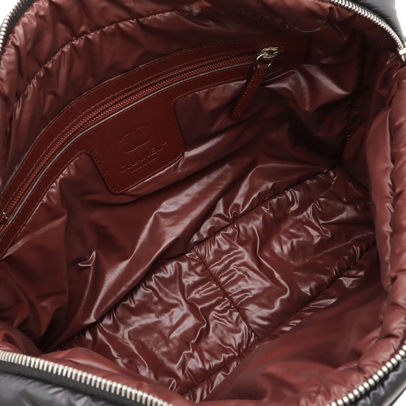 Chanel Coco Cocoon Shoulder Bag Messenger Crossbody Quilted Nylon — view 7