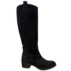 Gucci Suede Long Boots Size 35 1/2 Black — view 7