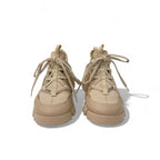 Christian Dior D-connect Sneakers Shoes Rubber Fabric Leather Pink Beige Logo — view 2