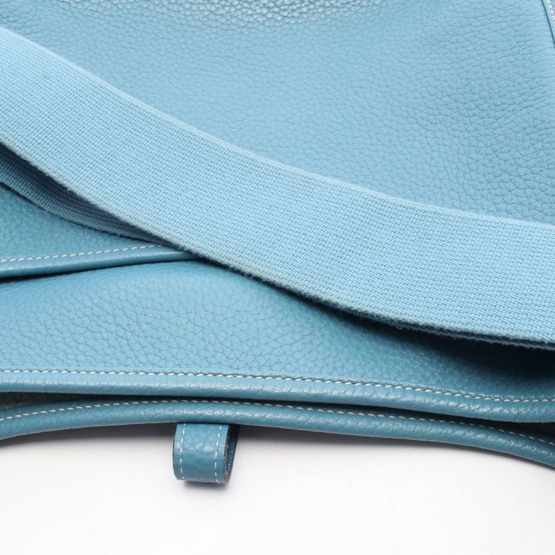 Hermes Shoulder Bag Evelyne 3 Trois PM Blue Jean Other — view 9