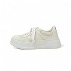 Gucci Sneakers Shoes Leather White GG Embossed Interlocking G Logo — view 3